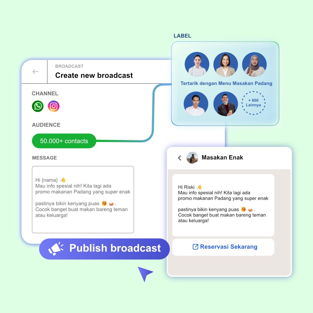 Broadcast WhatsApp Resmi